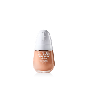 Clinique Even Better Clinical Serum Full Coverage Hydrating Foundation Broad Spectrum SPF 25 With Vitamin C, Salicylic Acid + Hyaluronic Acid For Oily Skin Types, CN 70 Vanill