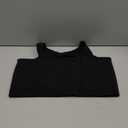 LODAY Women Transgender Tomboy FTM Elastic Chest Binder Bra Pullover Tank Top (XX-Large, Black)