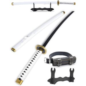 Cold Blade Katana Sword - 41 inches Katana Replica with Holster Belt and Display Stand - Sword with Authentic Design