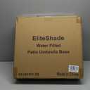 EliteShade Umbrella Base Water Filled Stand Market Patio Outdoor Heavy Duty Umbrella Holder(Black) 50 Lbs