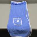 Unisex Bath Towel Wearable Set After Shower Quick Dry Fitness (53 x 31 Inches) Blue