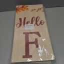 Fall Outdoor Decor Fall Porch Decor Wooden Decorations for Home Autumn Pumpkins Outside Thanksgiving Welcome Sign for Front Door 46.8 Inch