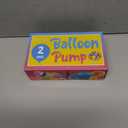 COZY GREENS Balloon Pump Hand Held, Inflator Air Pump for Balloons - 2Way Dual Action, 1Pack - Easy to Use, Sturdy Ballon Inflator Pump