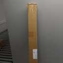 UNISHADES no Drill Cordless Roman Shades for Windows, 35" W 64" H - Light Filtering - Linen - Beige