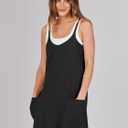 Prinbara Women Athletic Tennis Dress Summer Workout Sports Mini Romper Dress Built in Shapewear Shorts Sundress 2026 Outfits Black Medium