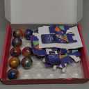 30 Pack Valentines for Kids Galaxy Slime Ball Kits with Cards Valentine Party Favors Valentines Cards for Kids Classroom Exchange Gifts School Game Prizes for Boys Girls