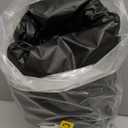 LUSHVIDA Fitted Rectangle Tablecloths, 6 Packs Elastic Vinyl Table Cloth with Flannel Backing for 6ft Folding Tables, Waterproof Table Covers for Indoor Outdoor Picnic and Camping, 30x72 inch, Black