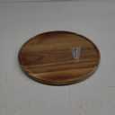 14" Acacia Wood Lazy Susan Organizer Kitchen Turntable for Cabinet Pantry Table Organization (Acacia One Pack)