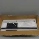 LED Wall Sconce Set of 2 Black Remote Modern LED Vanity Lights Set of 2 Indoor Wall Light Fixtures for Living Room, Dimmable Wall Sconce for Bedside Bedroom Bathroom, 23.6inch 2 Pack