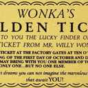 Funny Tin Sign Golden Ticket Gold Man Cave Garage Home Sports Bar Pub Decor 12x6 In