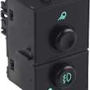 WMPHE Fog Light Switch Compatible with 2003-2006 Chevy Silverado 1500 2500 Avalanche Suburban Tahoe 2003-2006 GMC Sierra 1500 2500 Yukon Cadillac Escalade ESV EXT Replacement for D7096C 15143597