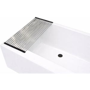 28" Bathtub Drying Rack for Bath Toys & Accessories Non-Slip Tub Shelf, Fast-Draining Design, 28 Fits Most Standard Tubs, 28.125 inches X 11.375 inches