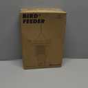 Kingsyard Recycled Plastic Suet Feeder, Tail Prop Suet Feeder for Outside Hanging, Sturdy & Durable, Great for Woodpecker & Clinging Birds, Green