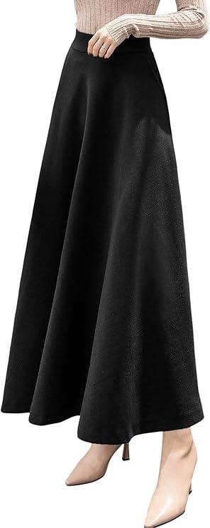 ChouYatou Black 35 Inch Skirt Size S