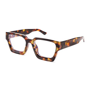 Blue Light Glasses for Women - Computer Glasses 99% Blue Light Blocking - Fashion Rectangle TR90 Frame Eyeglasses