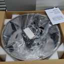 Ohniyou 20'' Flush Mount Caged Ceiling Fan with Lights Remote Control, Farmhouse Rustic Low Profile Small Vintage Enclosed Ceiling Fan Lighting Fixture Bedroom Dining Room