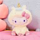 GUND Sanrio Hello Kitty Unicorn Plush Toy, Premium Stuffed Animal for Ages 1 and Up, Yellow, 6
