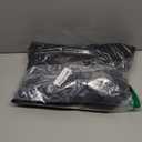 NICETOWN Pitch Black Solid Thermal Insulated Grommet Blackout Curtains/Drapes for Bedroom Window (2 Panels, 42 inches Wide by 63 inches Long, Black)