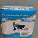 Portable Handheld Sewing Machine Heavy Duty Bag Closer for Burlap, Leather, Sand Bags 230# Needle, 2000 Stitches/Min