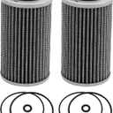 EATAKWARD 2 Pack Oil Filter 420956744, Replacement for Can-Am Spyder and Sea Doo 1503 and 1630 Rotax Engine for 130hp - 300hp Seadoo Watercraft, 420956743, 420956747