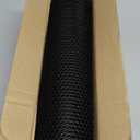 40" x 13" Universal Car Grill Mesh, Aluminum Mesh for Automotive Balck Bumper Grill for Truck, Honeycomb Hole 6mm Spacing 1mm Grille Insert