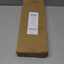 Heavy Duty Curtain Rods for Windows 66 to 120 Inch, 1 Inch Adjustable White Curtain Rod Set with Easy Installation and Modern Design (A1,White,30-120")