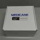 Medicane Neck Travel Pillow with Massage, Neck Pillows with Heat & Gentle Vibration Massage with Ergonomic Foam, Perfect for Airplane, Car, Office, Home, Pain Relief, Sleeping, Traveling, Long Flight (Blue)