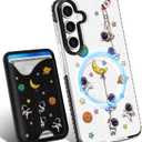 Toycamp for Samsung Galaxy S24 Case - Compatible with Magsafe Credit Card Holder Wallet Magnetic Cute Women Teen Girls Kawaii Girly Unique Man Boys Design Phone Cover ffor Galaxy S24