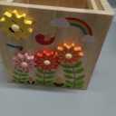 Wooden Activity Cube | Montessori Toys for 1 2 3 Year Old Toddler Gifts, Medium