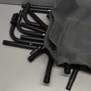 Elevated Dog Bed Raised Outdoor Dog Cot for Large Dogs, Installation Requires No Tools, Frame with Washable Cooling Breathable Mesh Anti-Slip Feet, Indoor Pet Bed, Grey, 43.3 Inches