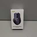 Acer Wireless Mouse for Laptop, 2.4GHz Computer Mouse 3 Adjustable DPI Office Cordless USB Mice with USBA Receiver, 6 Buttons, 1600 DPI, Medium to Large Sized Hands Compatible with PC, Laptop, Desktop