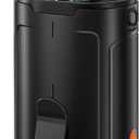 2026 AI Portable Fan Rechargeable, 4-Speed 6600RPM Strong Airflow, Personal Waist Fan with up to 25H of Working Time, Hands-Free Hanging Neck Fan, Wearable Belt Fan for Camping, Outdoor, Jobsite (Black)