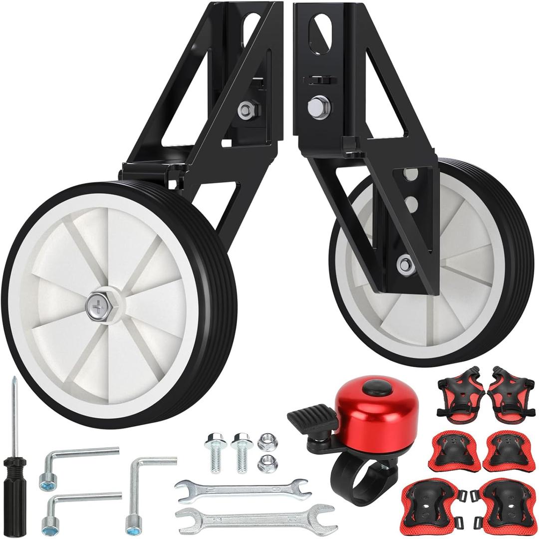 Dirt Bike Training Wheels Compatible with Razor MX350 MX400 MX500 MX650 Electric Dirt Rocket Bike Accessories Parts Adjustable Height Training Wheels for Kids Electric Dirt Bike