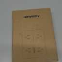 Surge Protector Power Strip - HANYCONY 8 Outlets 4 USB (2 USB C) Charging Ports, Multi Plug Outlet Extender, 5Ft Braided Extension Cord, Flat Plug Wall Mount Desk Charging Station for Home Office ETL (White)