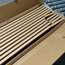 Art3d 2-Pack 108" x 12" Acoustic Wood Panels for Wall, Soundproof Wood Slat Panel for Wall and Ceiling, 3D Fluted Sound Absorbing Paneling for Interior Wall Decor, Living Room, Bedroom - Peach