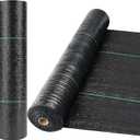 3ft x 250ft Weed Barrier Landscape Fabric Heavy Duty Premium Weed Control Fabric Durable & Eco-Friendly Weed Block Gardening Mat Landscaping Fabric
