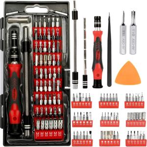 WIREHARD 62 in 1 Precision Screwdriver Set Magnetic Repair Tool Kit with Triwing Y00 Torx T5 T6 Gifts for Men Electronics Laptop Macbook PC RC PS5 iPhone Jewelers XBOX Glasses