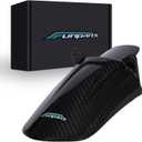 Sur Ron Rear Cushion Fender,Carbon Fiber Motorcycle Fender Mud Guard for Surron Sur Ron Light Bee X/S Segway X260 X160 Electric Dirt Bike (black)