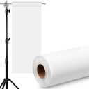 Nezyo Light Diffuser Sheet Diffusion Film Sheet Lighting Gel Diffuser Roll White Diffusion Paper for LED Flash Strobe Light Photography Video (15.75 x 590.6 Inch/ 0.4 x 15 M)