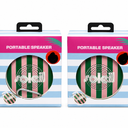 2 x Soleil Portable Speaker