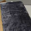 Electric Heated Blanket,Flannel & Sherpa Heated Throw Blanket 50"x60",Fast Heating Soft Fleece Blanket with 8 Heating Levels & 8H Auto Off - Grey