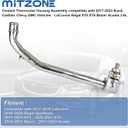 MITZONE Coolant Thermostat Housing Assembly compatible with 2017-2023 Buick Cadillac Chevy GMC Vehicles - LaCrosse Regal XT5 XT6 Blazer Acadia 3.6L Replace