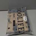 YOOLIFE Personalized Gifts for Women - Initial Jute Tote Bag & Makeup Bag, Birthday Gifts for Women Mom Wife Teacher Friend