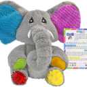 MEAVIA Weighted Sensory Plush Elephant, Ellie The Elephant Toy Fidget Stuffed Animal for Special Needs, FEELix Collection