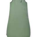 HAPIU Unisex Rayon Made from Bamboo Baby Sleep Sack TOG 0.5, 2-Way Premium Zipper, Wearable Blanket Toddler, 18-36 Months,Dark Forest Green