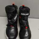 Men's Women's Cool Motorcycle Boots (Black, 40)
