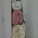 Onacosht Muslin Bassinet Sheets 3 Pack, 100% Cotton Baby Fitted Sheet 33" x 19" Compatible with Mika Micky, KoolaBaby (3 in 1), BabyBond, HARPPA and RICUTON Bedside Bassinet, Solid Pink and Floral