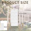 120 Pcs Taper Candle Holder Candle Grips Candle Adhesive Stay Put Candle Grips Adhesive Sticky Dots Candle Inserts for Candle Holder Small Candle Accessories