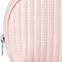 Cosmetic Storage Bag, Waterproof Portable Makeup Bag With Large Capacity For Eyeshadow, Pink