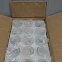 Tebery 30 Pcs 60ml Shot Glasses, 2oz Heavy Base Shot Glasses Sets, Round Glassware Shot Glass, Clear Glass for Vodka, Whiskey, Tequila, Espresso, Liquor